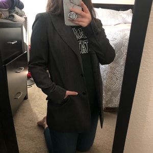 Dana Buchman Blazer Black and Tan